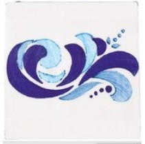 Cevica Provenza Dec. Arabesco Azul Prov.Blanco